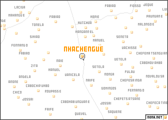 map of Nhachengue