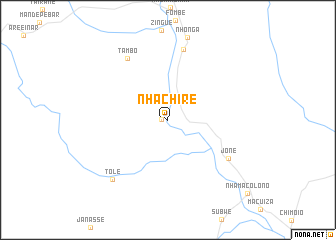 map of Nhachire