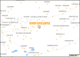 map of Nhafunguane