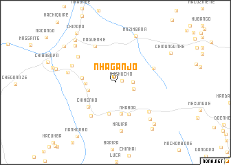 map of Nhaganjo