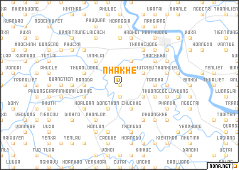 map of Nha Khê