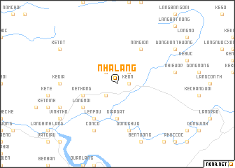 map of Nhà Lang