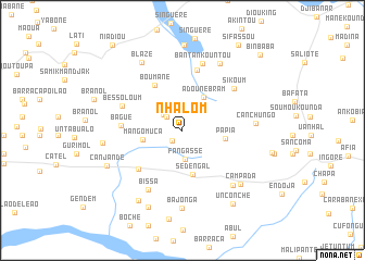 map of Nhalom