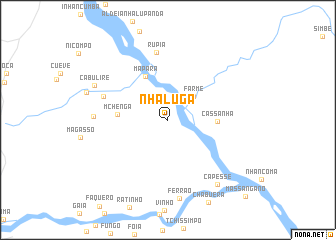 map of Nhaluga