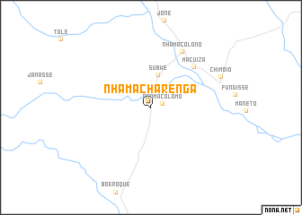 map of Nhamacharenga