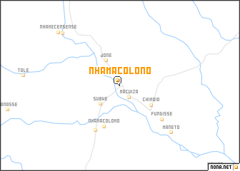 map of Nhamacolono