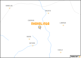 map of Nhamalinda