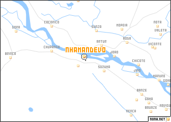 map of Nhamandevo