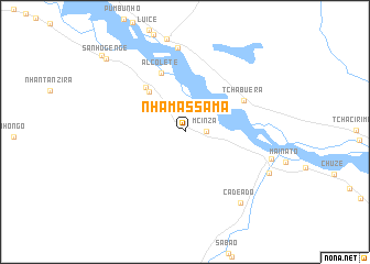 map of Nhamassama