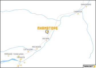 map of Nhamatope