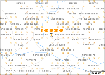 map of Nhambanhe