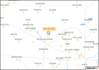 map of Nhambi