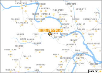 map of Nhamessoro