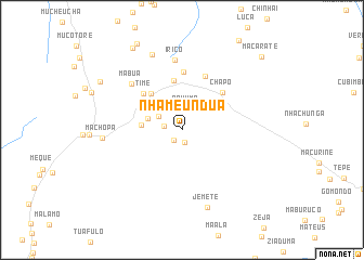 map of Nhameundua