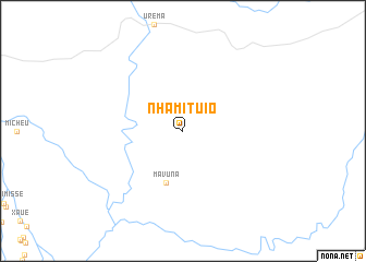 map of Nhamituio