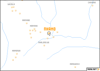 map of Nhamo