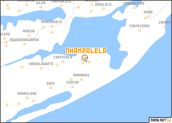 map of Nhampalela