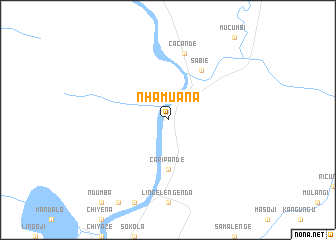 map of Nhamuana