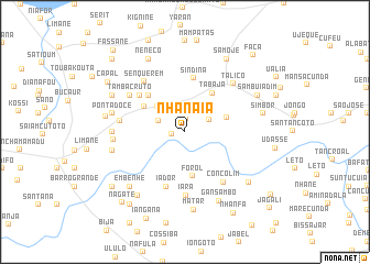 map of Nhanaià