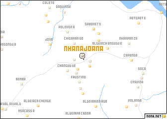 map of Nhana-Joana