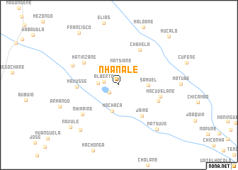 map of Nhanale