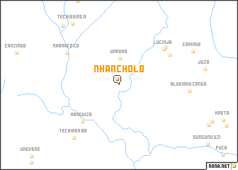 map of Nhancholo