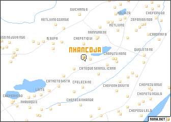 map of Nhancoja