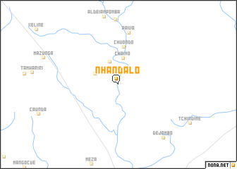 map of Nhandalo