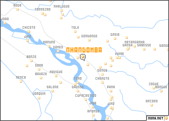 map of Nhandomba