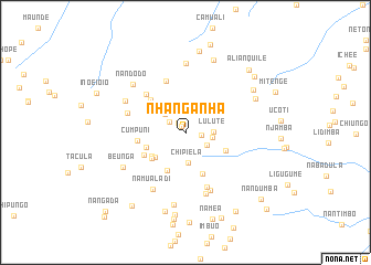 map of Nhanganha