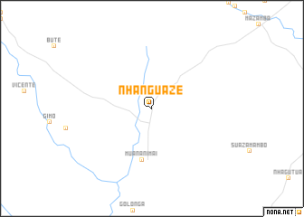 map of Nhanguaze