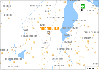 map of Nhanguile