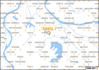 map of Nhân Lý