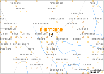 map of Nhantandim