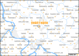 map of Nhàn Thanh