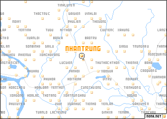 map of Nhân Trung