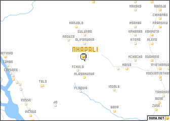 map of Nhapali