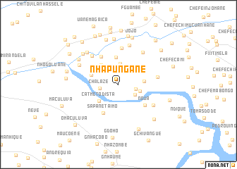 map of Nhapungane