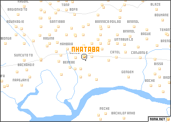 map of Nhatabá