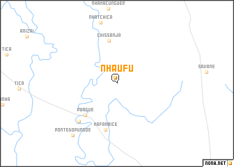 map of Nhaufu