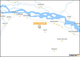 map of Nhaunga