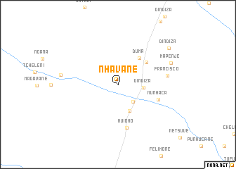 map of Nhavane