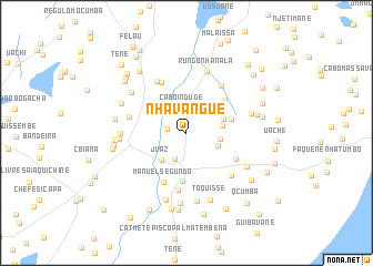 map of Nhavangue