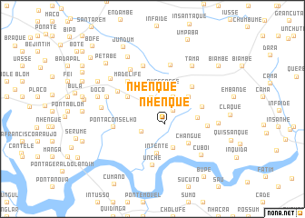 map of Nhenque