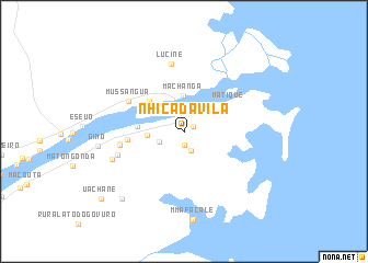 map of Nhica Davila