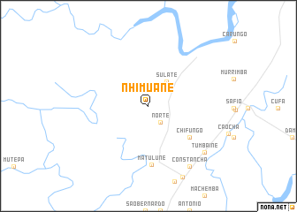 map of Nhimuane