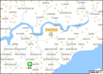 map of Nhoma