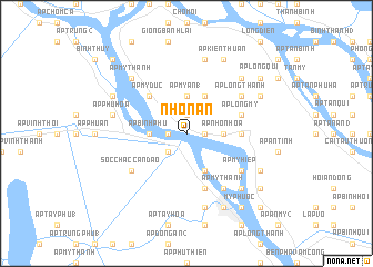 map of Nhơn An