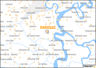 map of Nhơn Ðức