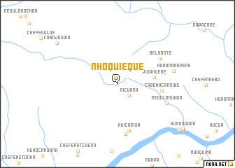 map of Nhoquieque